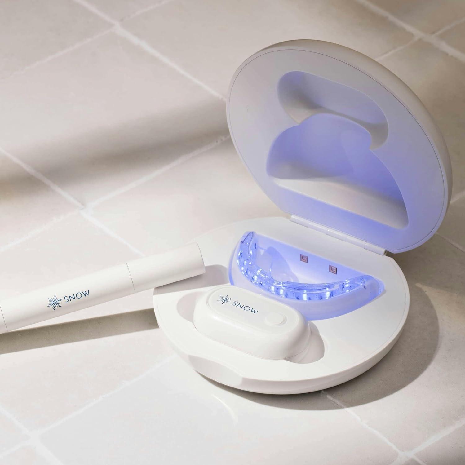 image:imageSnow Teeth Whitening Kit Snow Teeth Whitening Serum and LED Mouthpiece Whitener Formulated with Hydroxyapatite Good for 2 Months Wireless Kit with 1 Wand