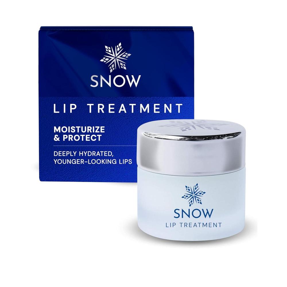 image:imageSNOW Overnight Lip Treatment Moisturizing Lip Balm with Shea Butter amp Vitamin E Lip Treatment for Dry Cracked Lips SulfateFree Lip Treatment Plumping amp Hydrating Lip Care Mask