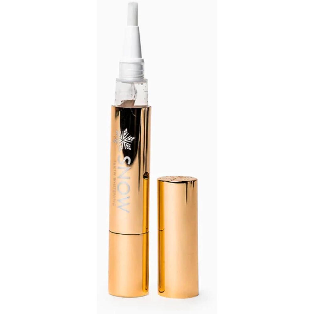 image:imageSNOW Teeth Whitening Pen Extra Strength Gold Serum Wand Carbamide Peroxide and Hydrogen Peroxide Whitening Pens for Your Teeth Helps Remove Coffee and Tea Stains Formulated with Xylitol 2 mL007 Fl Oz Pack of 1
