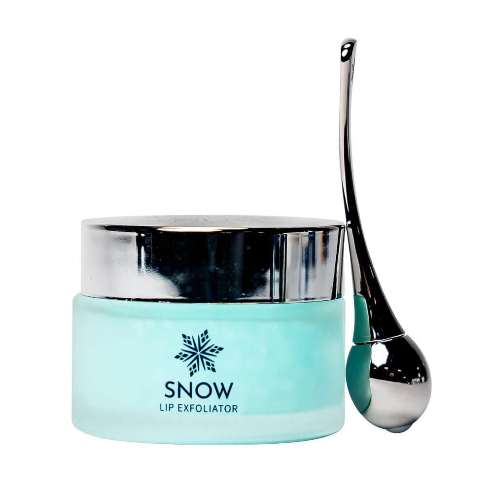 image:imageSNOW Lip Scrub Exfoliator Sugar Scrub for Dry Cracked Lips with Jojoba Oil Lavender amp Mint For Smooth Fresh Lips Treatment with Refreshing Formula Comes with Dual Applicator