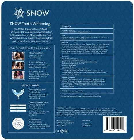 image:imageSnow Diamond Series Teeth Whitening Kit 75 Treatments for Sensitive Teeth Advanced Whitening Serum