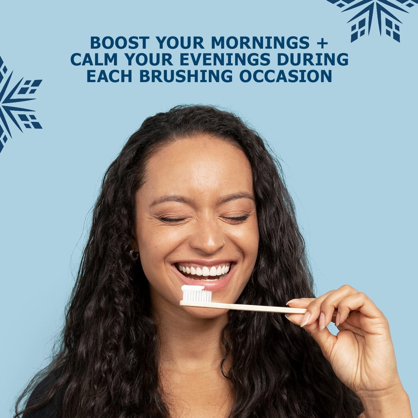 image:imageSnow Infusions Whitening Toothpaste Advanced Morning Formula with Hydroxyapatite CoQ10 Vitamins B12 and B6 for Daily Teeth Care Teeth Whitening Toothpaste AdvancedRefreshing Mint